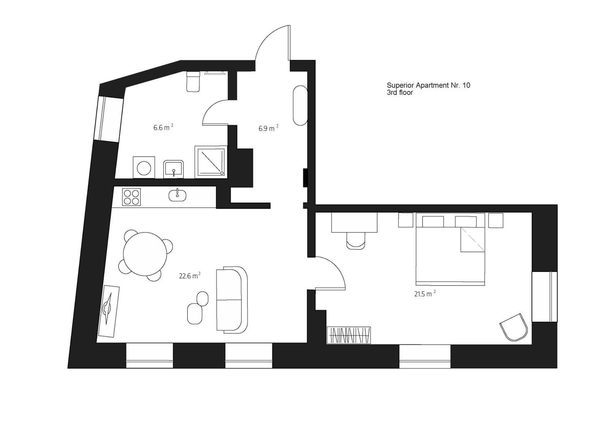 Centra Nams - Center Apartments Цесис Номер фото